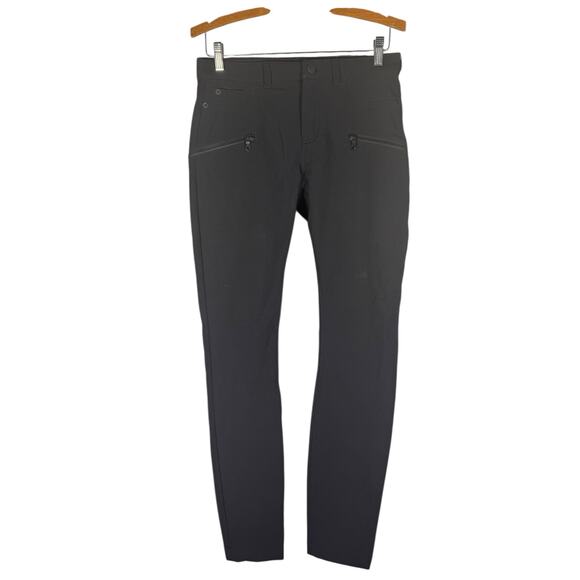 Burton Women’s Softshell Performance Pants Black – Zip Pockets – Size Medium - Picture 3 of 11